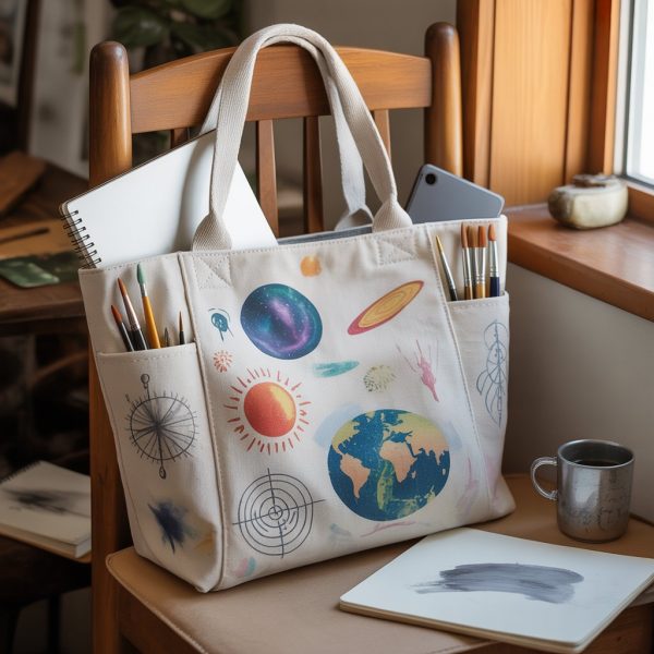 World-Creation Art Tote